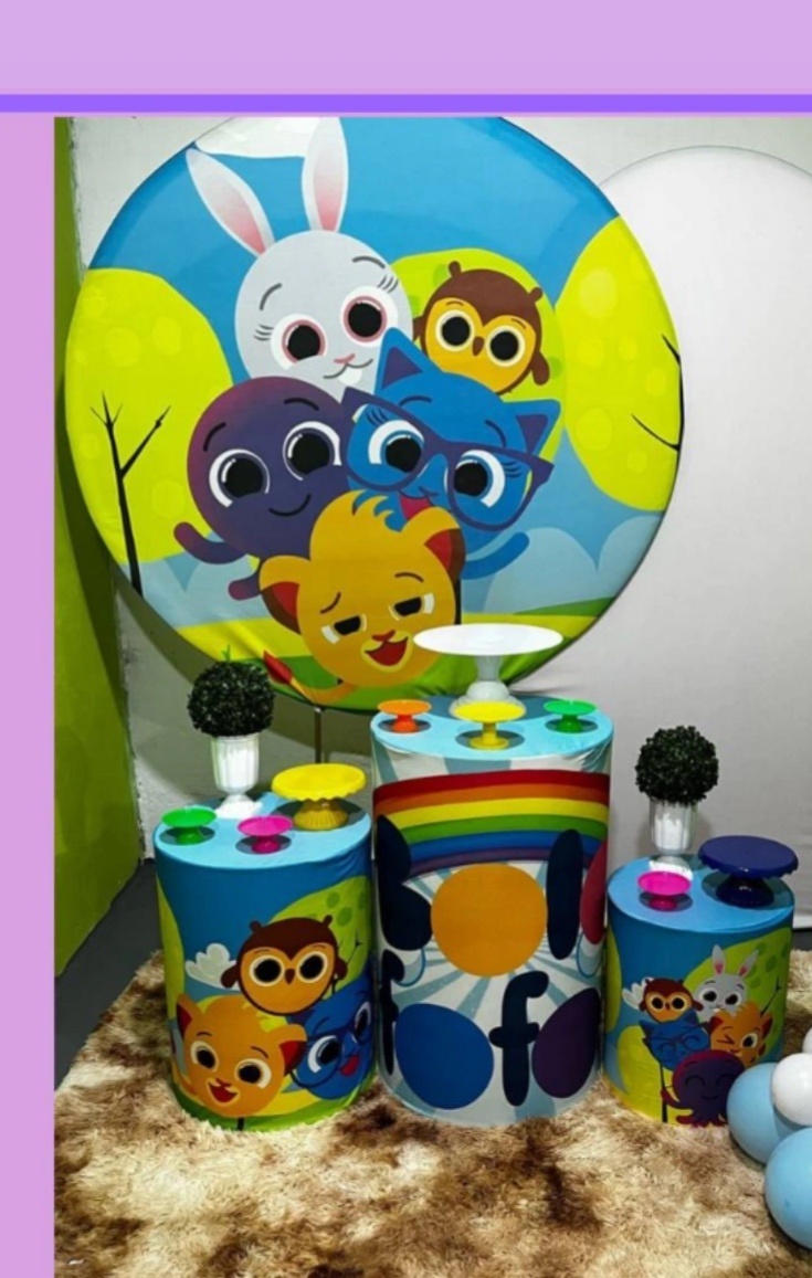 Bolofofo Kit Bronze Locação - Nessa Lopes Decorações 