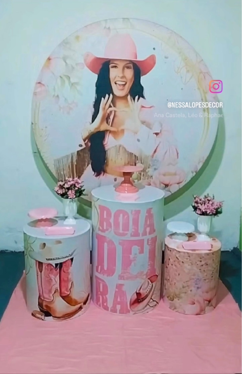 Ana Castelo Bronze Locação  - Nessa Lopes Decorações 