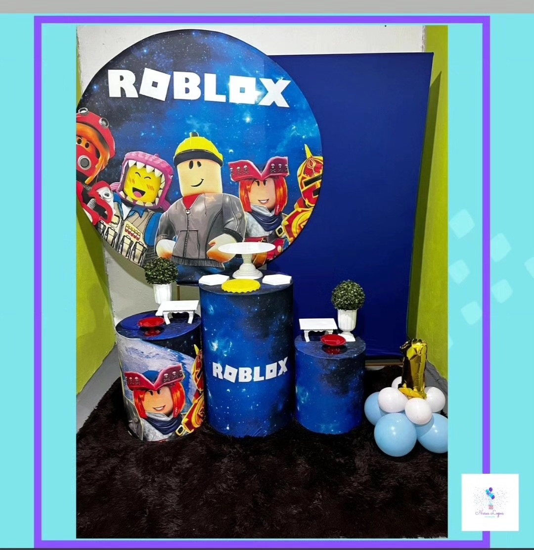 Roblox Prata Locação  - Nessa Lopes Decorações 