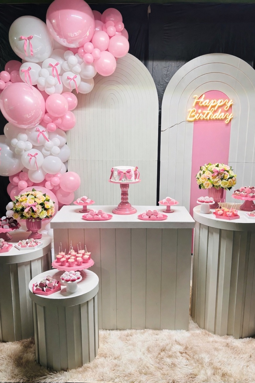 Romano Ripado Luxo Rosa  - Nessa Lopes Decorações 