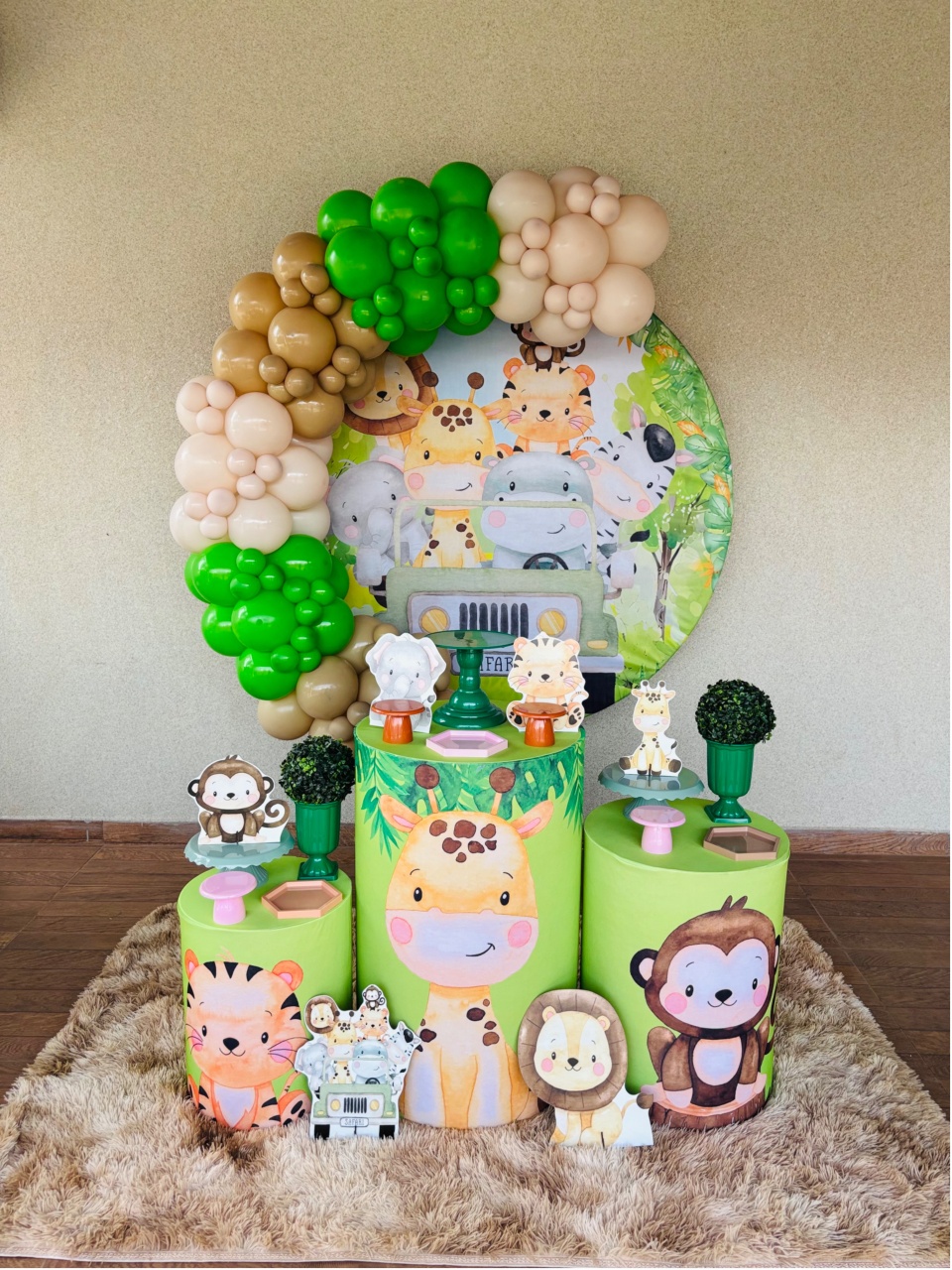 Safari Bronze Locação - Nessa Lopes Decorações 