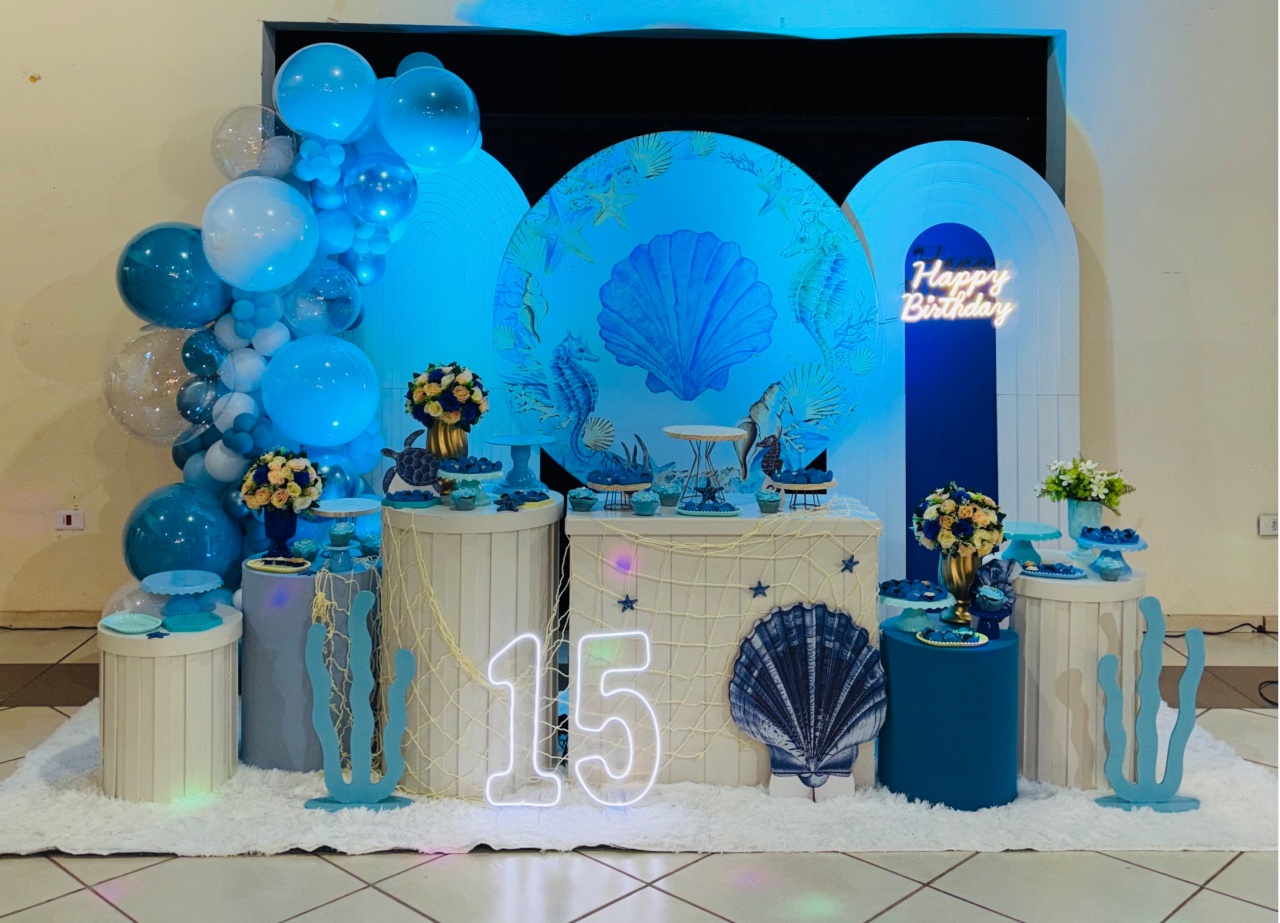Fundo Do Mar Kit Luxo - Nessa Lopes Decorações 