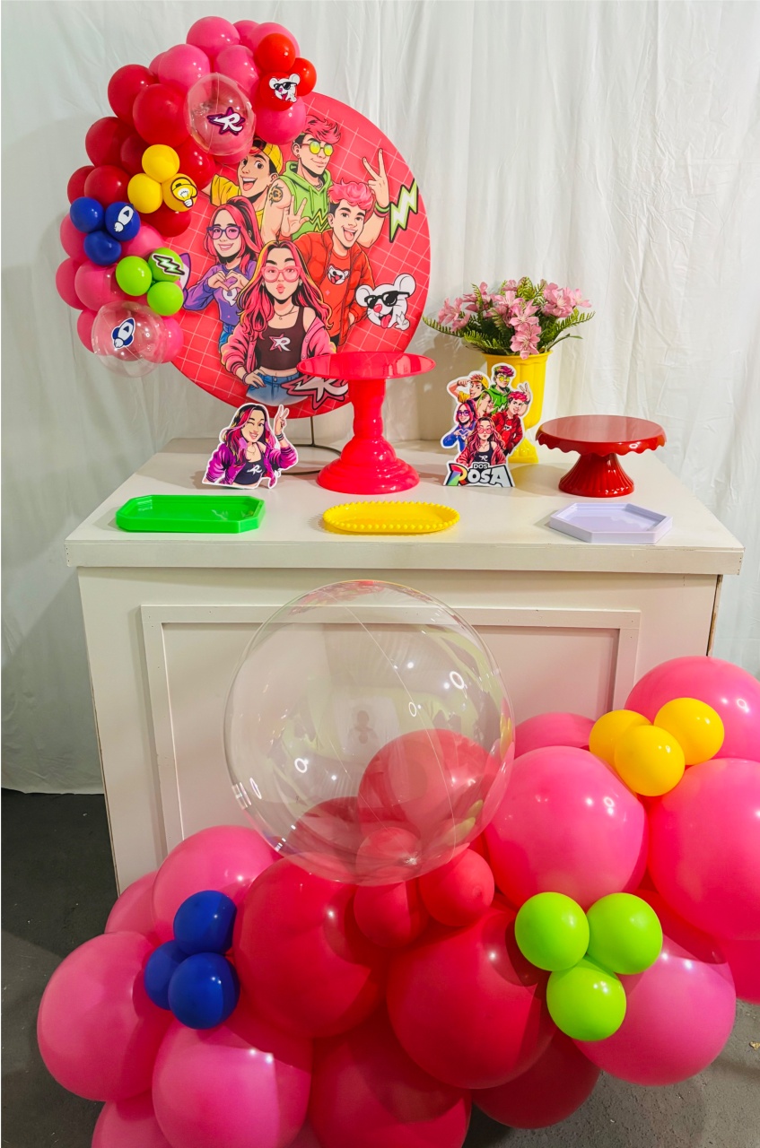 Mini Kit dos Rosas Ouro  - Nessa Lopes Decorações 