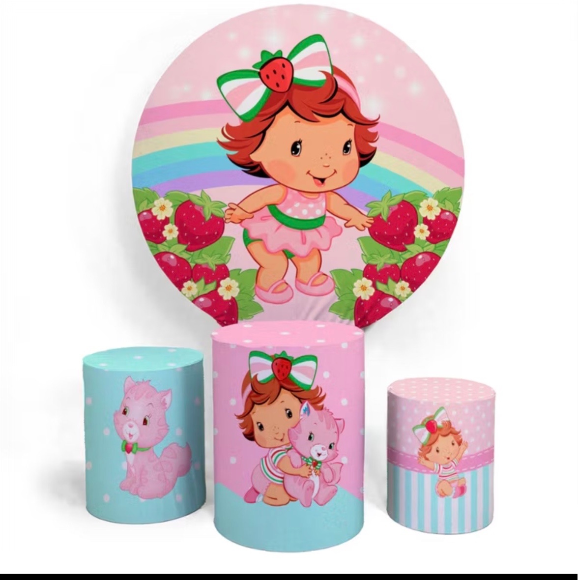 Moranguinho Baby Bronze Locação - Nessa Lopes Decorações 