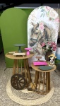 Cavalo Com Painel Romano  - imagem 2
