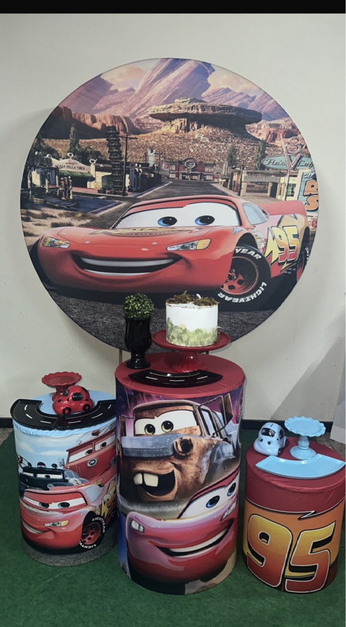 Kit Carros  - Emília Decor Festas 