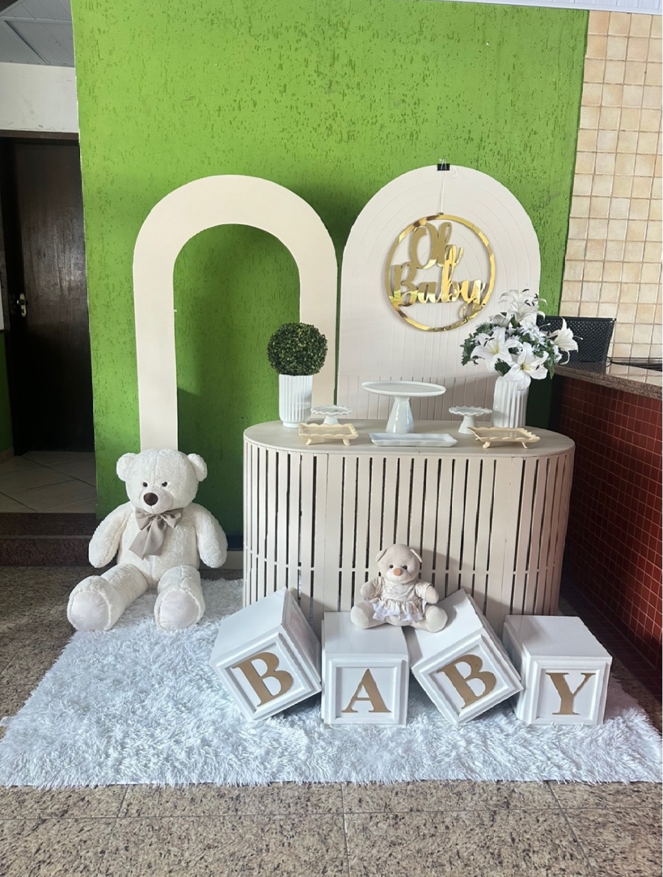 Oh Baby Chá de Fraldas Menina  - Emília Decor Festas 