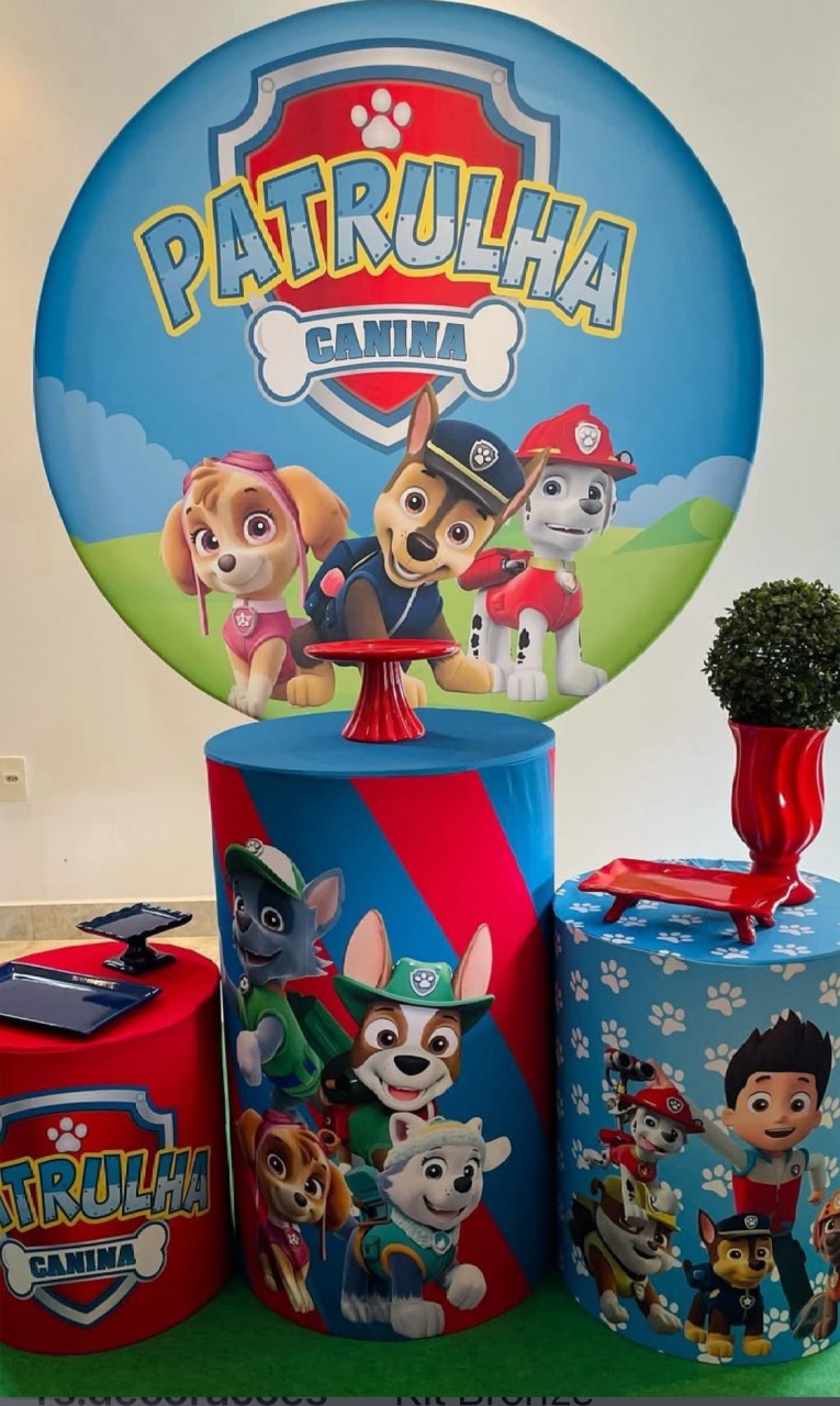 Kit Patrulha Canina 2 - Emília Decor Festas 