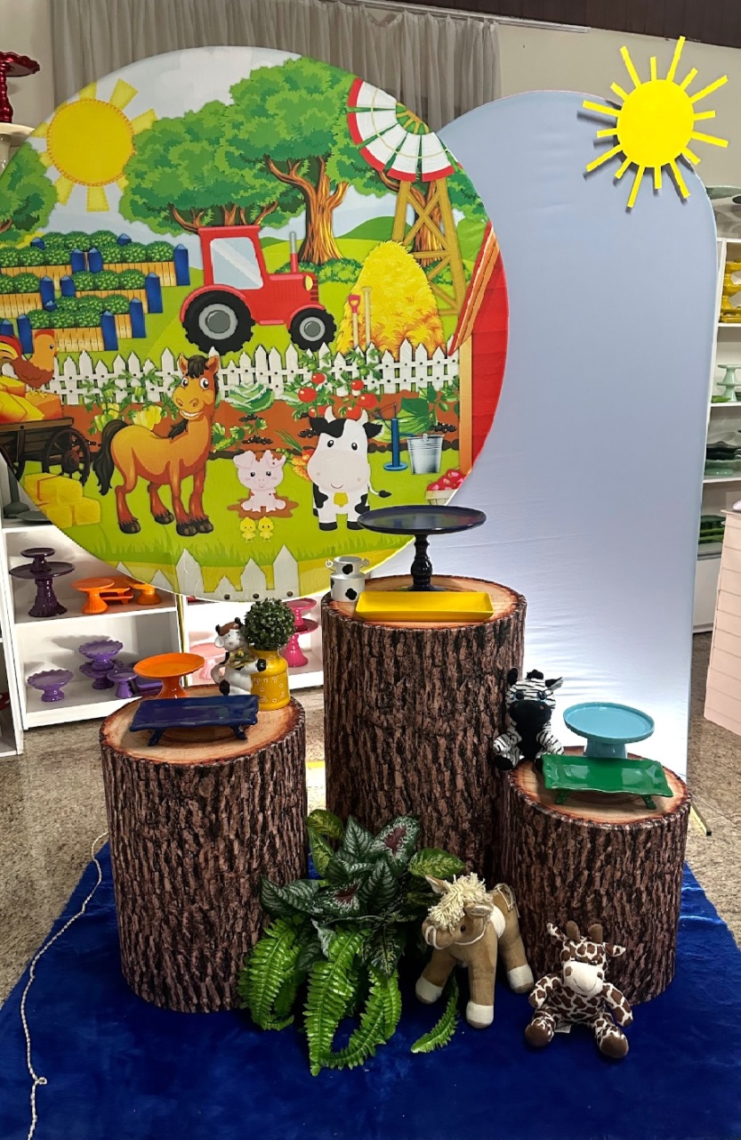Fazendinha Menino - Emília Decor Festas 