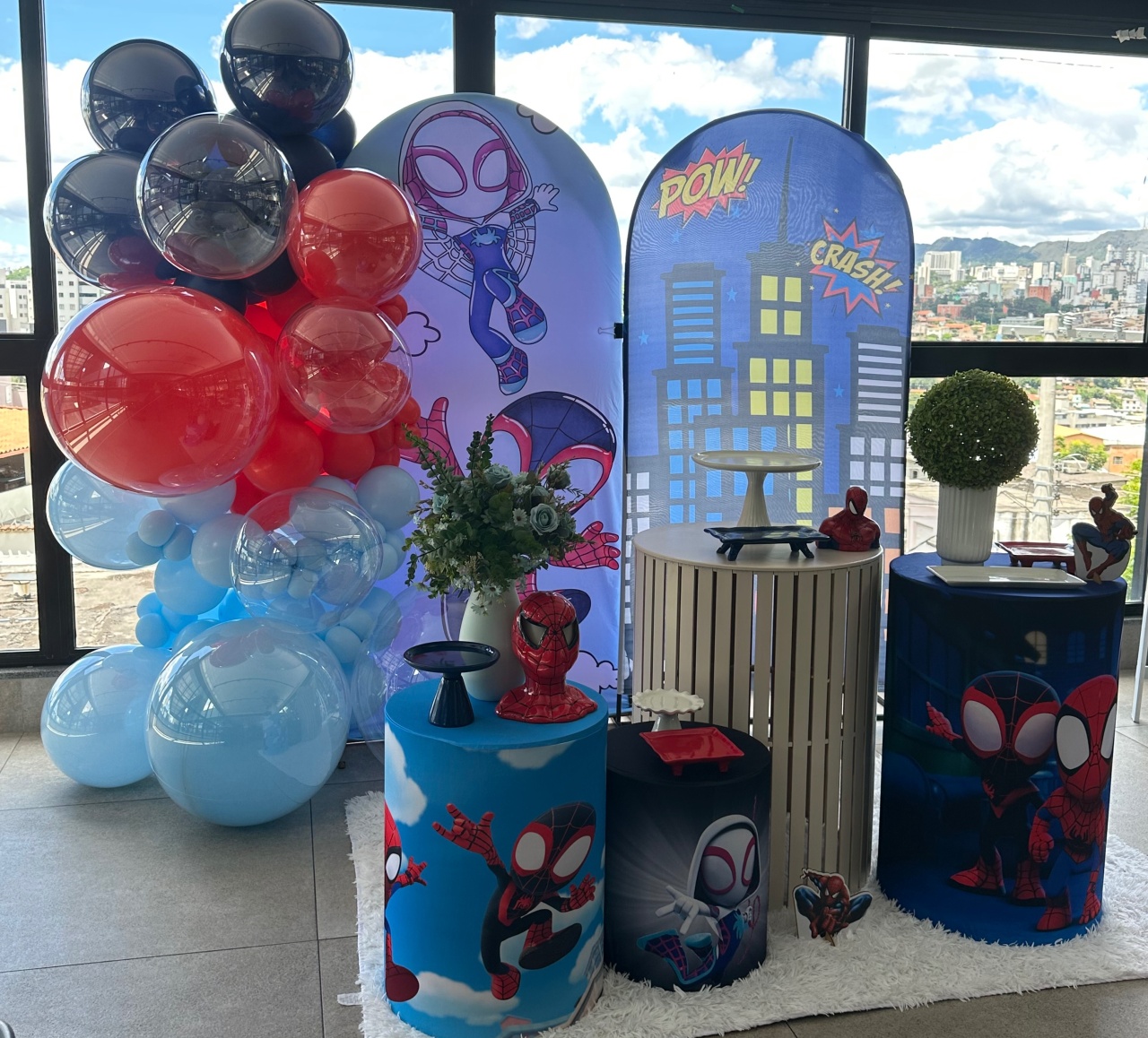 Spidey Amigos Espetaculares  - Emília Decor Festas 
