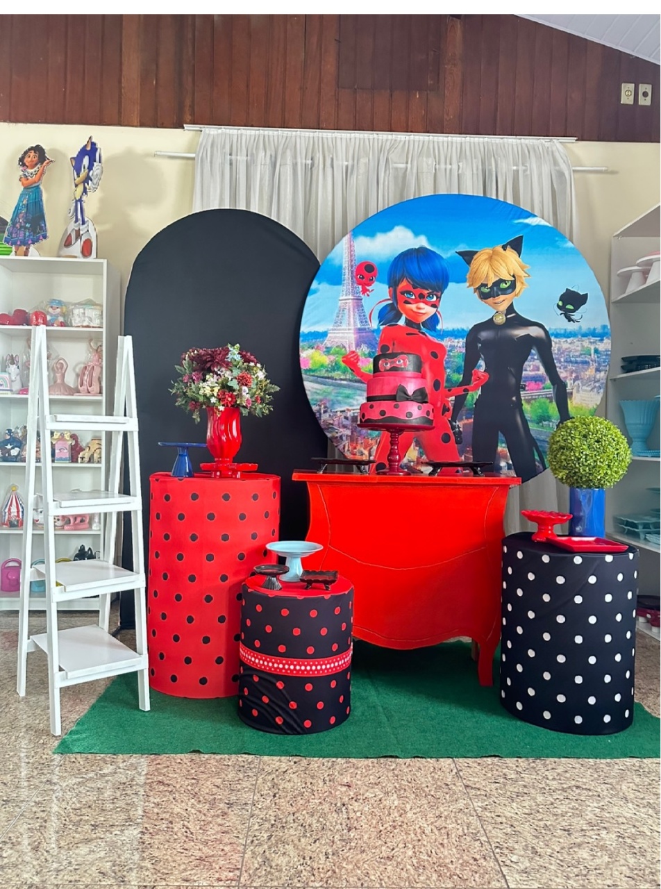 Kit Lady Bug G - Emília Decor Festas 