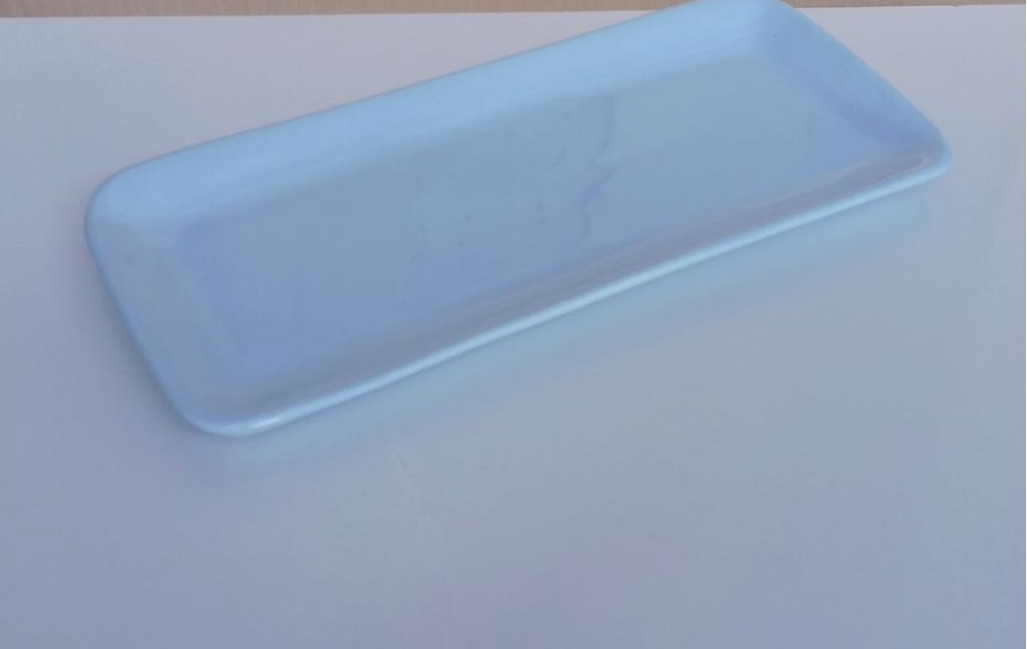 Bandeja Azul Retangular  - Emília Decor Festas 