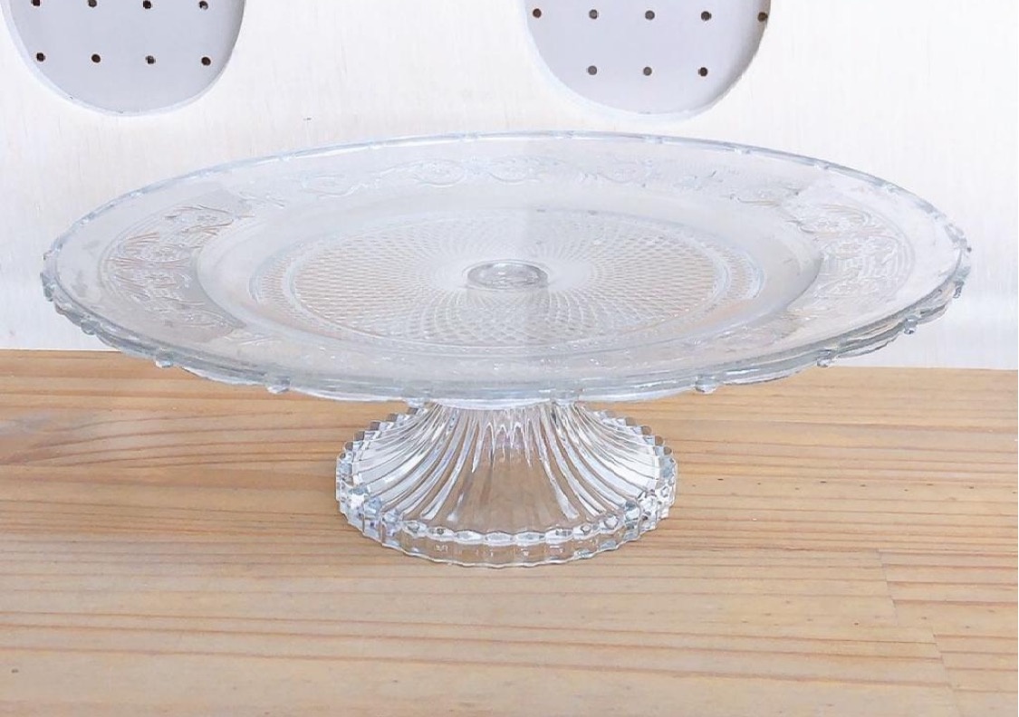 Boleira de Vidro 30 Cm - Emília Decor Festas 