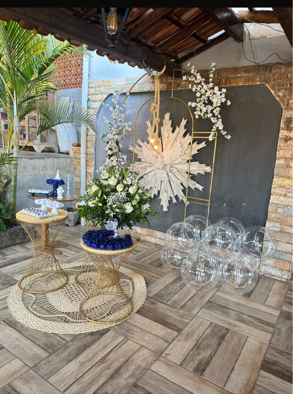Kit Noivado Divino Espírito Santo  - Emília Decor Festas 