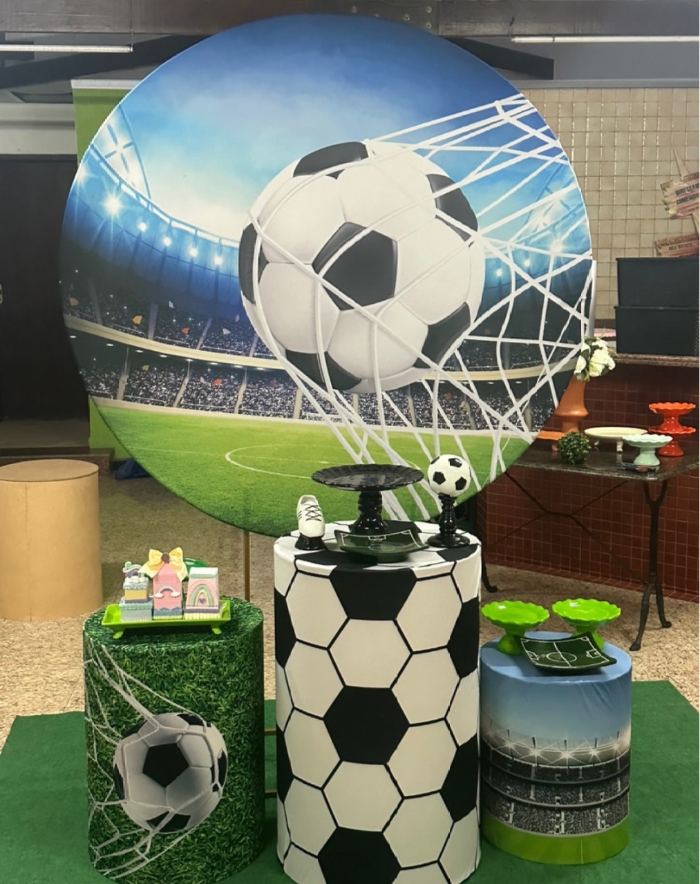 Bola Na Rede Basico - Emília Decor Festas 