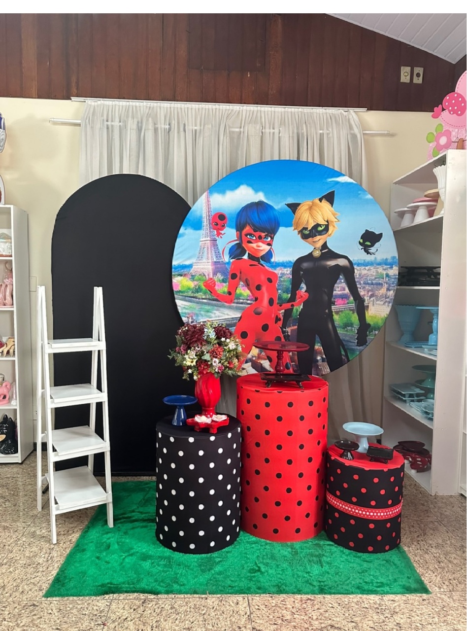 Kit Lady Bug Medio - Emília Decor Festas 