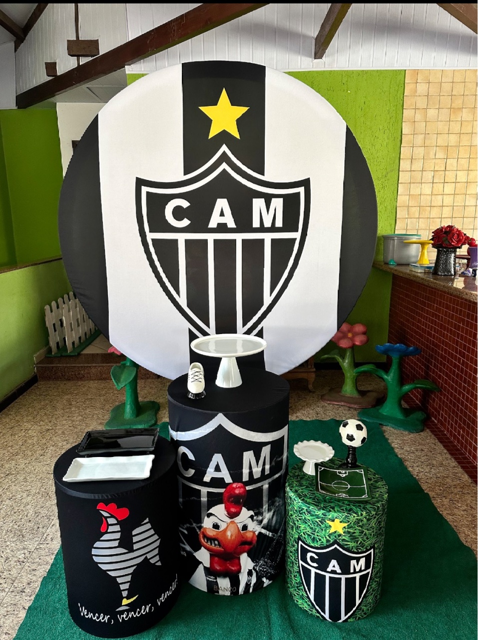 Kit Atlético Mineiro  - Emília Decor Festas 