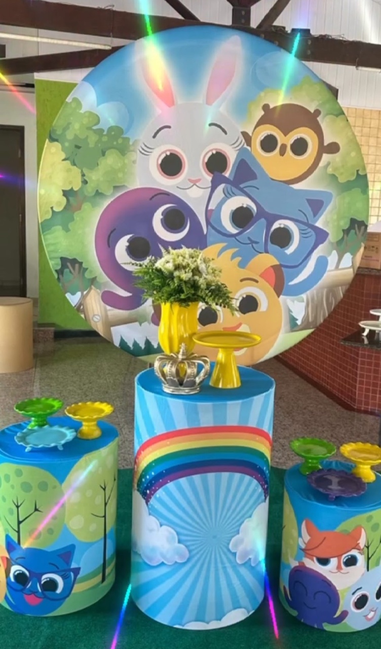 Kit Bolo Fofo - Emília Decor Festas 