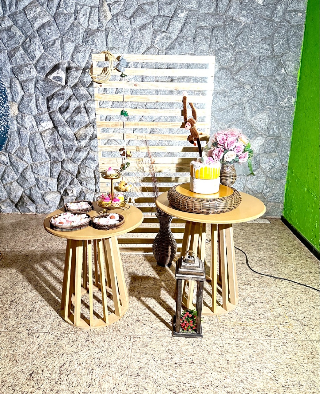 Fazendinha Rústica Minimalista  - Emília Decor Festas 