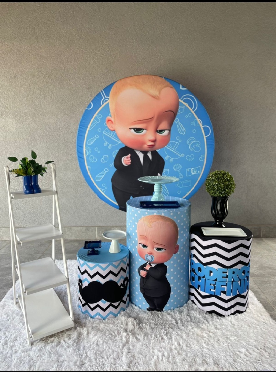 Kit Poderoso Chefinho - Emília Decor Festas 