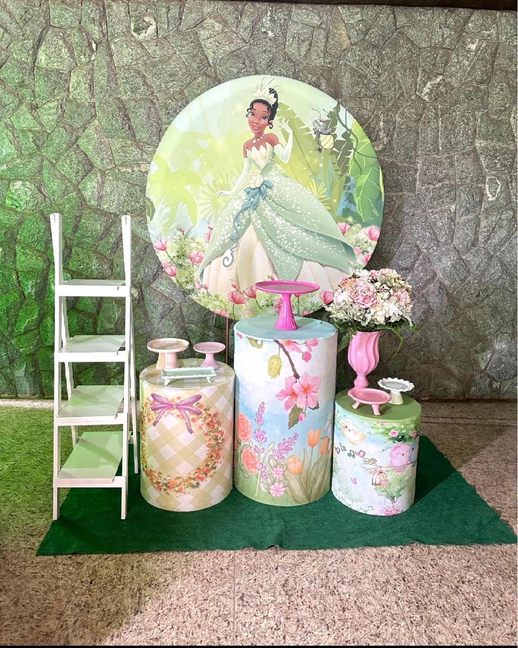 Kit Princesa E O Sapo - Emília Decor Festas 