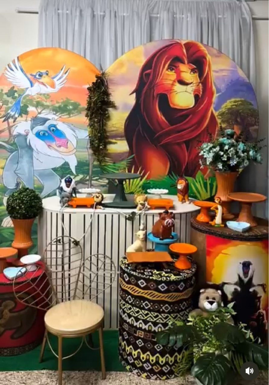 Kit Rei Leão  - Emília Decor Festas 
