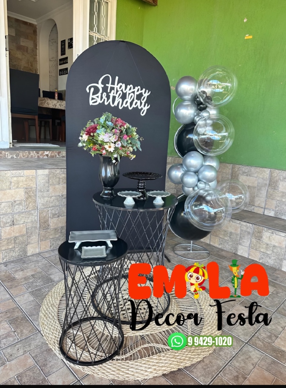Minimalista - Emília Decor Festas 