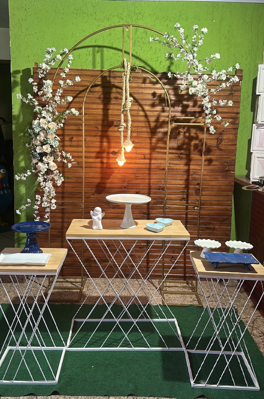 Kit Noivado Mesas X  - Emília Decor Festas 