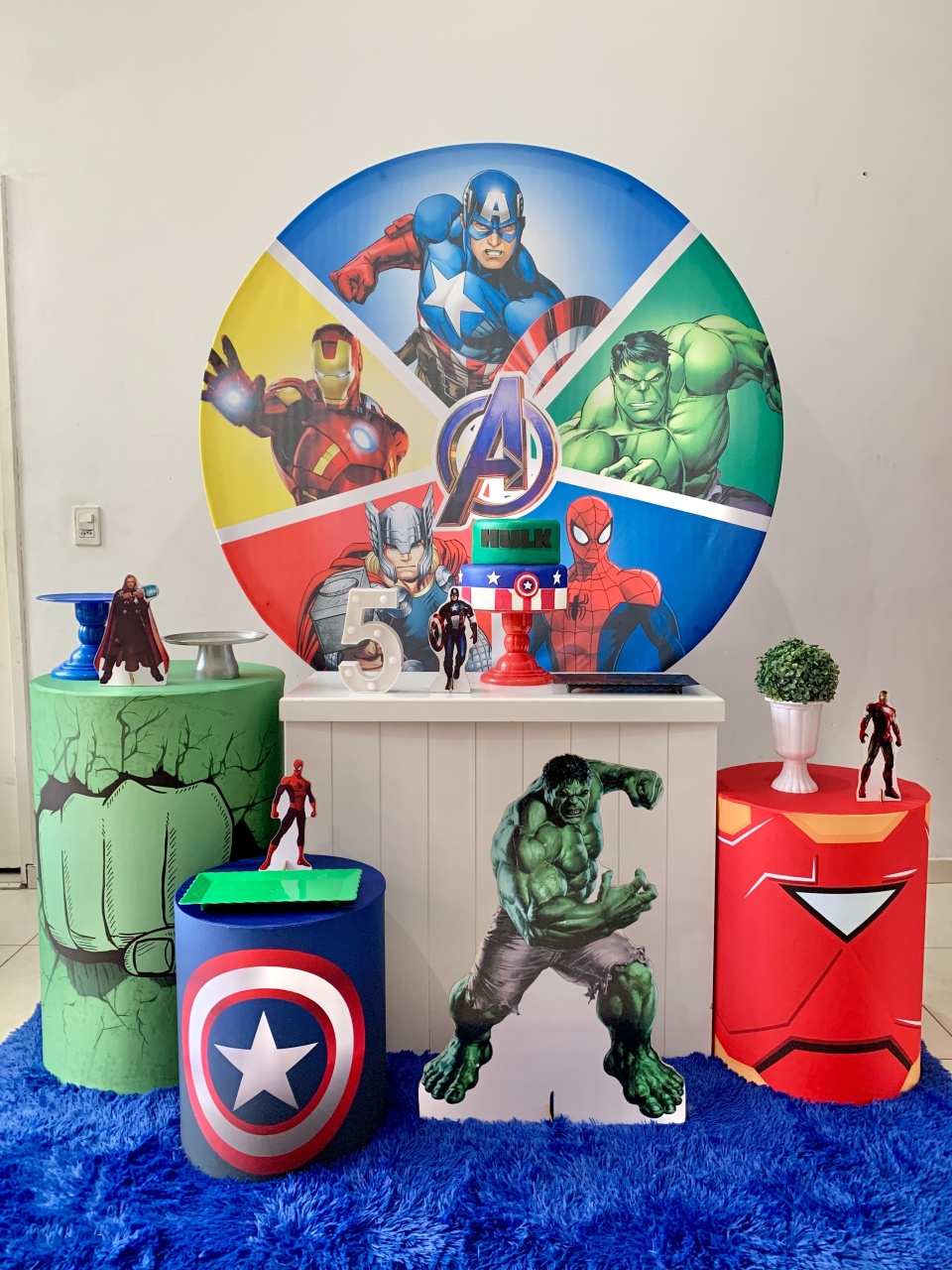 Vingadores Kit Ouro  - my decoracoes de festa