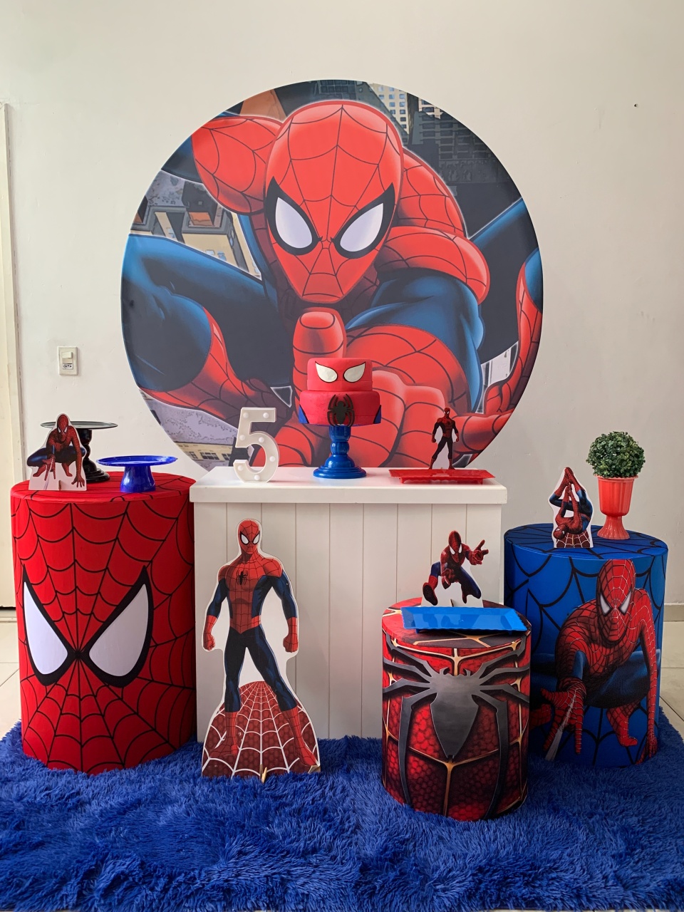 Homem Aranha Kit Ouro  - my decoracoes de festa