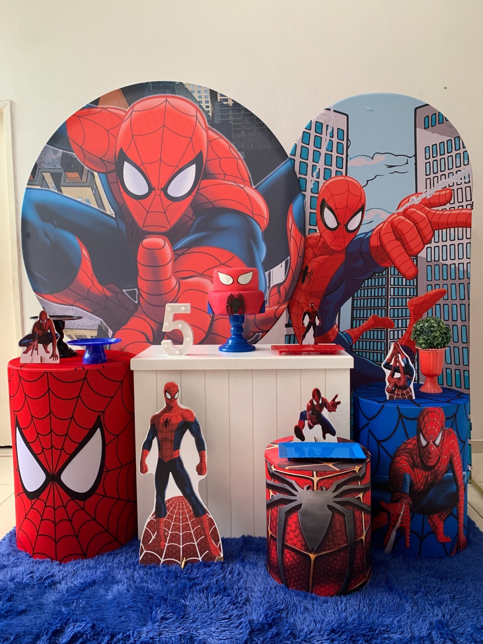 Homem Aranha  Kit Diamente  - my decoracoes de festa