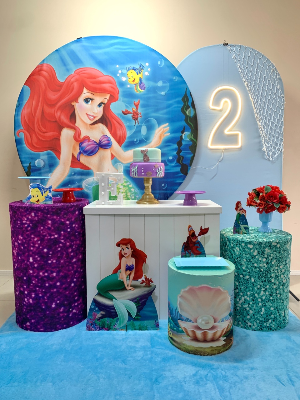 Ariel  Kit Diamante  - my decoracoes de festa