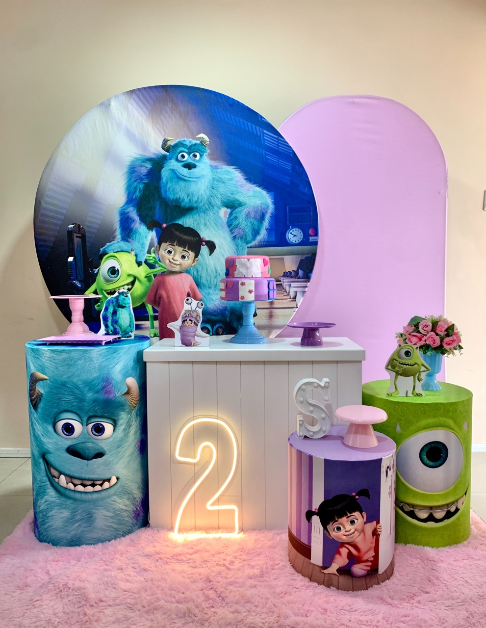 Monstros S.a Kit Diamante - my decoracoes de festa