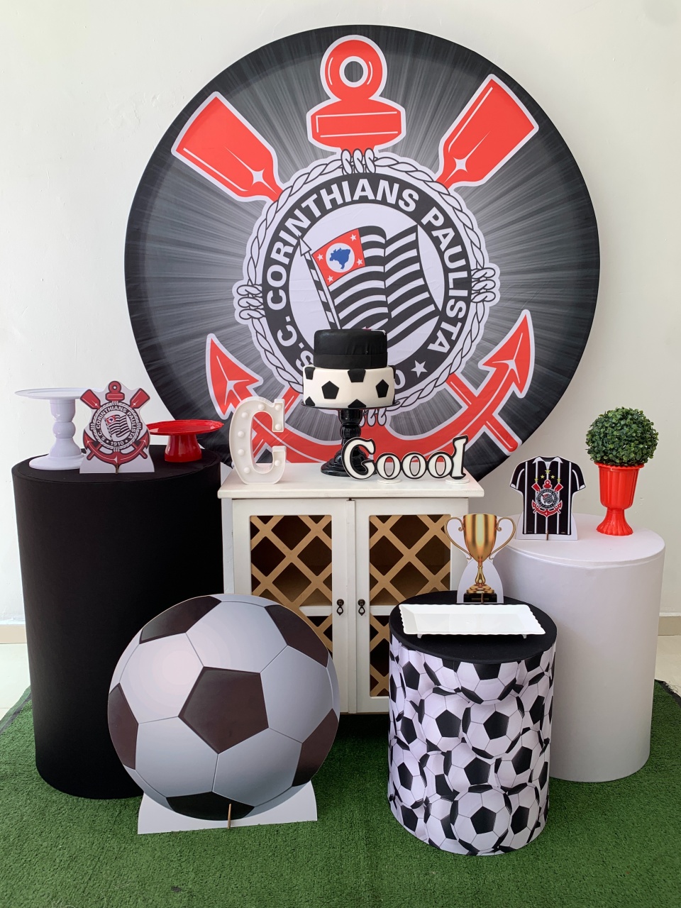 Corinthians Kit Ouro  - my decoracoes de festa