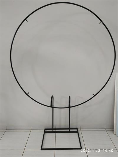 Painel de Ferro Preto 1,50 - Amo Decorar Festas e Balões