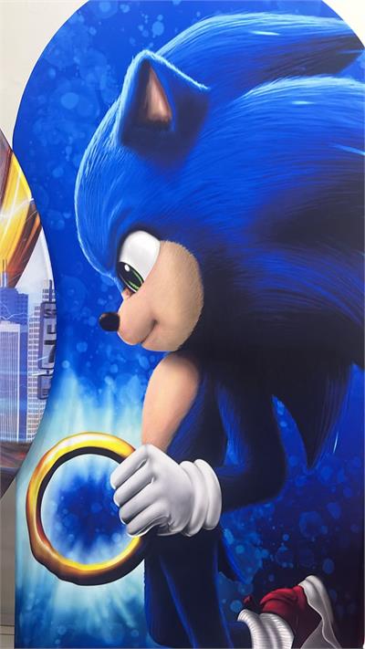 Tecido Sonic Oval - Amo Decorar Festas e Balões