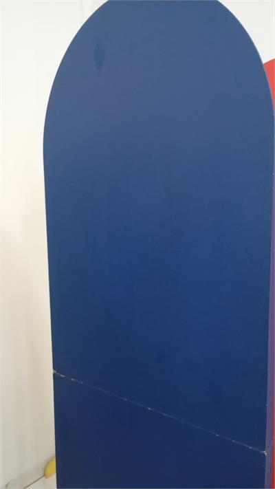 Painel Oval Azul Marinho - Amo Decorar Festas e Balões