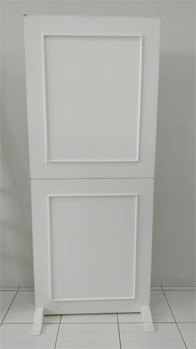 Painel Boiserie Branco - Amo Decorar Festas e Balões