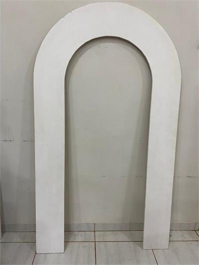 Portal Branco Mdf - Amo Decorar Festas e Balões