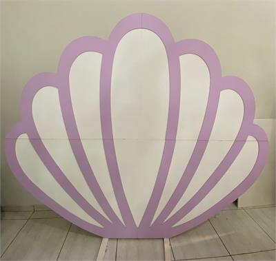 Painel de Concha - Amo Decorar Festas e Balões