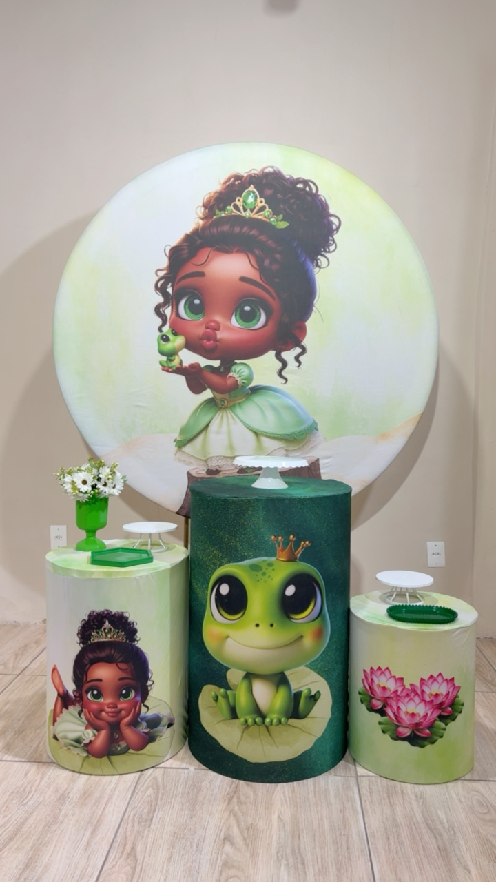 Kit Infantil Princesa Tiana Cut - Joana Darc de Oliveira Marques dos Santos 