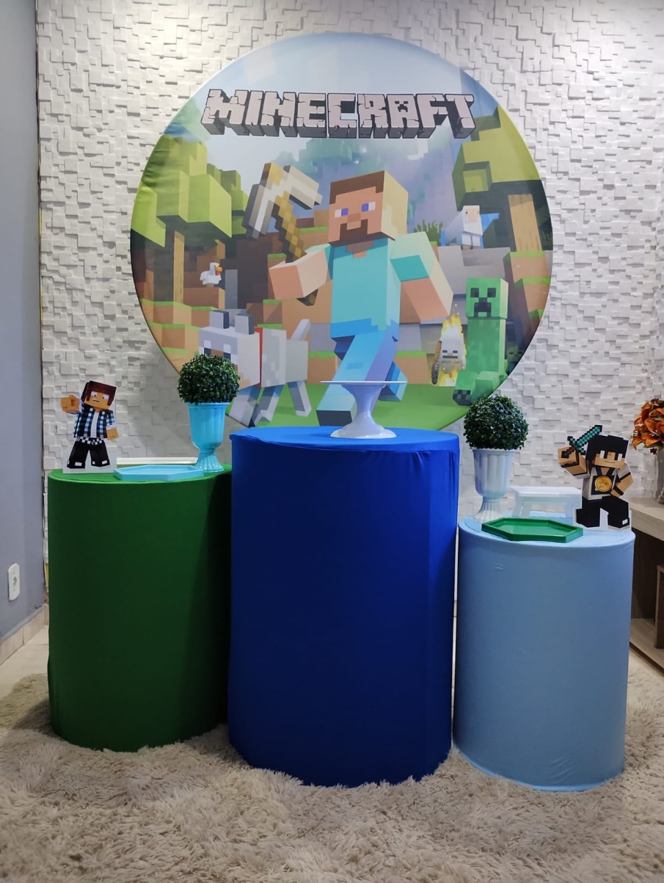 Kit Infantil Masculino Minecraft - Joana Darc de Oliveira Marques dos Santos 