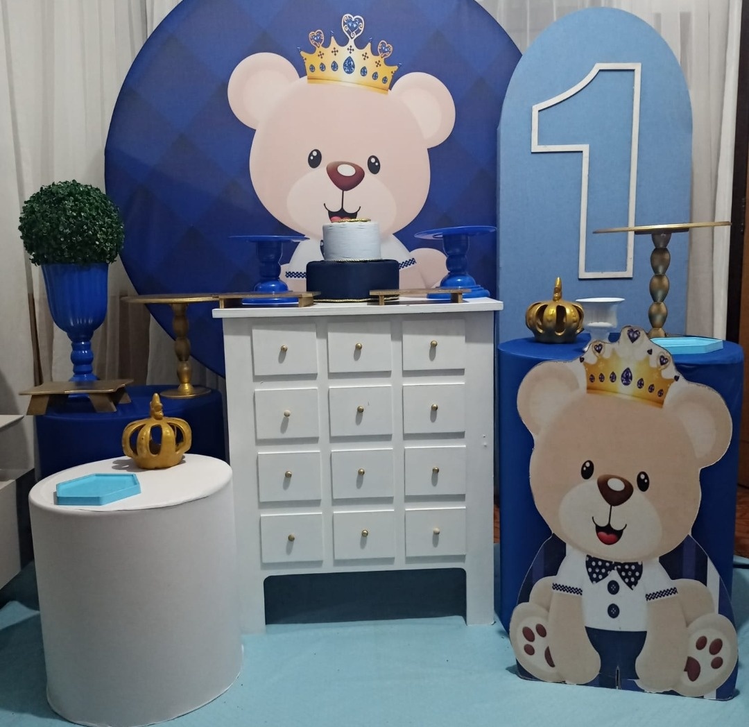 Cha de Bebe Ursinho Príncipe  - SekineDecore