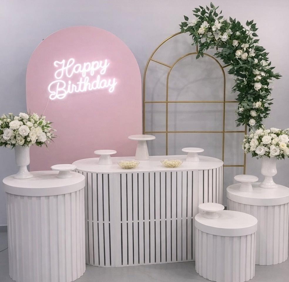 Kit Adulto Rosa 3Em 1 - SekineDecore