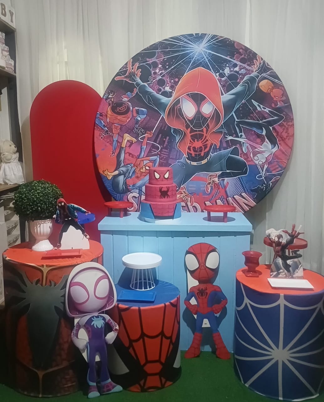 Aranhaverso Miles Morales Elaborado - SekineDecore