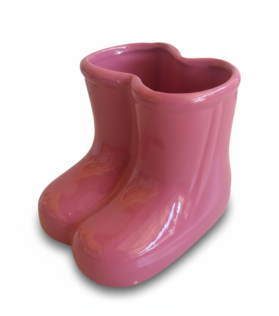 Botinha Rosa - SekineDecore