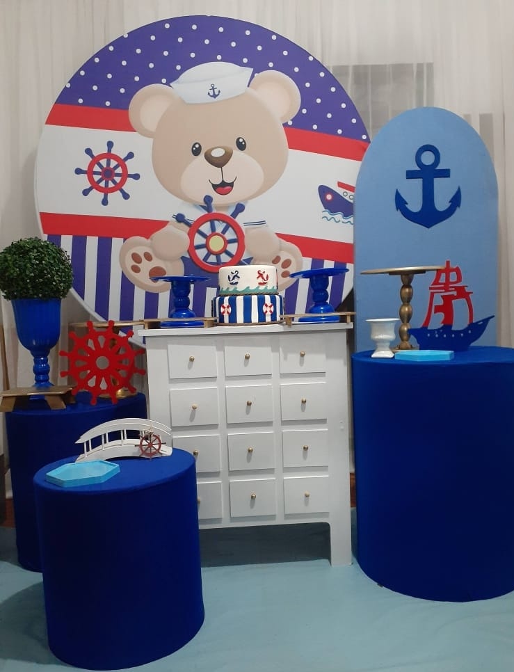 Chá de Bebê Marinheiro - SekineDecore