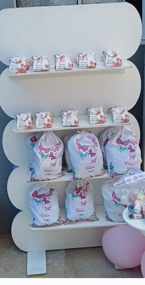 Mini Prateleira de Lembranças Onda - SekineDecore