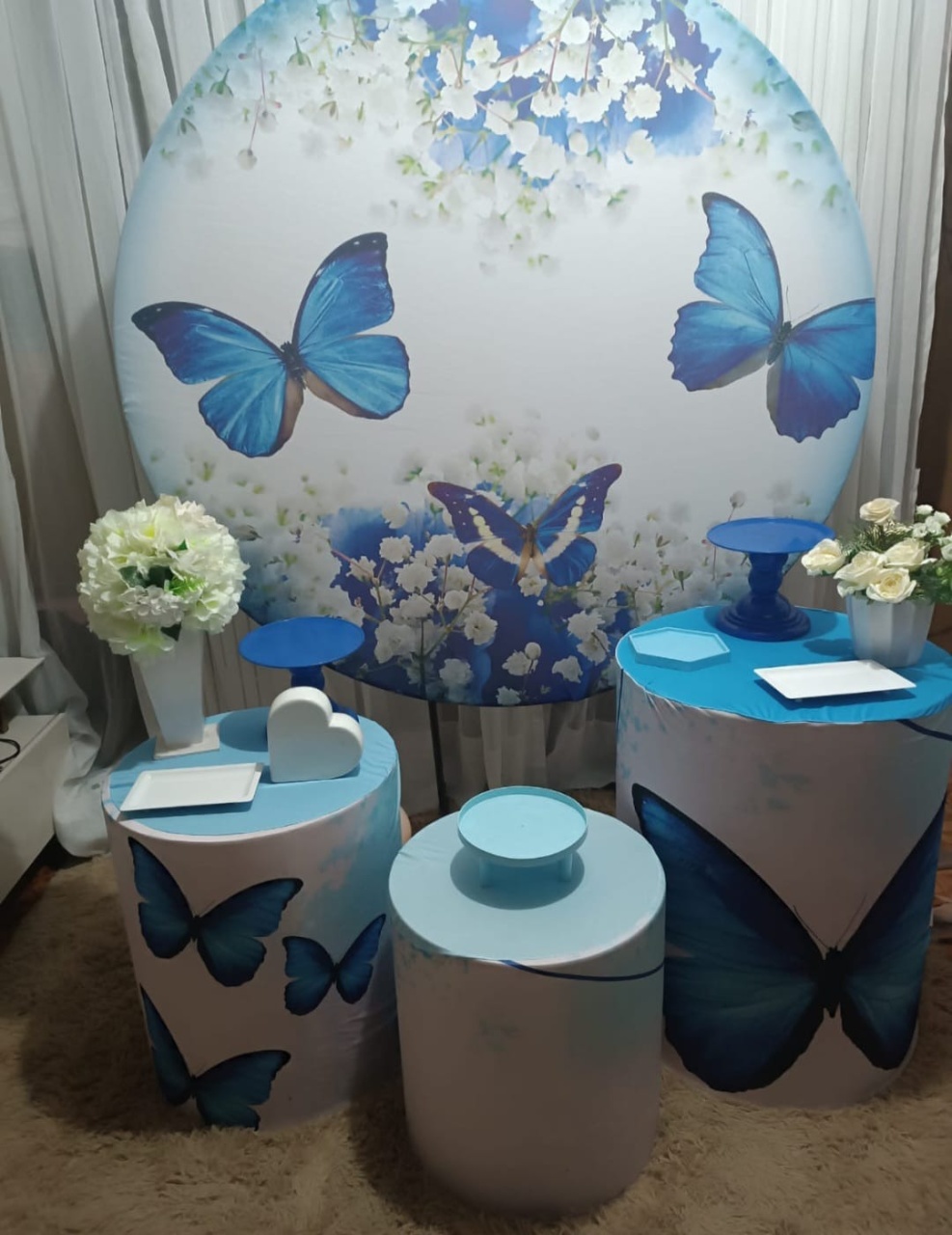 Borboleta Azul - SekineDecore