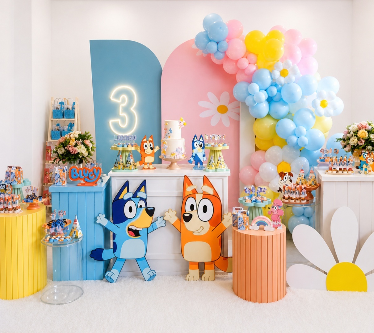 Decoração Bluey - SekineDecore